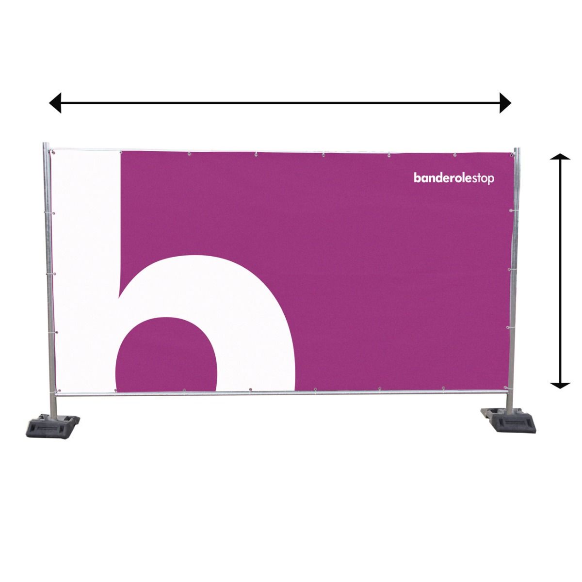 Bâche Clôture de Chantier Sur-Mesure