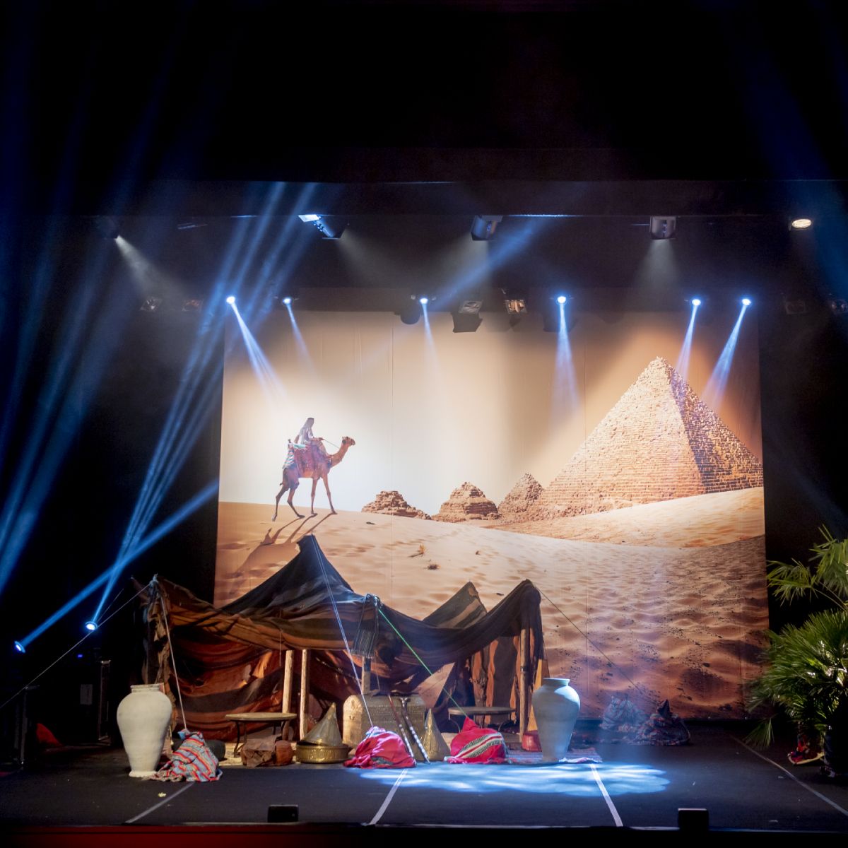 Fond de scène Personnalisé