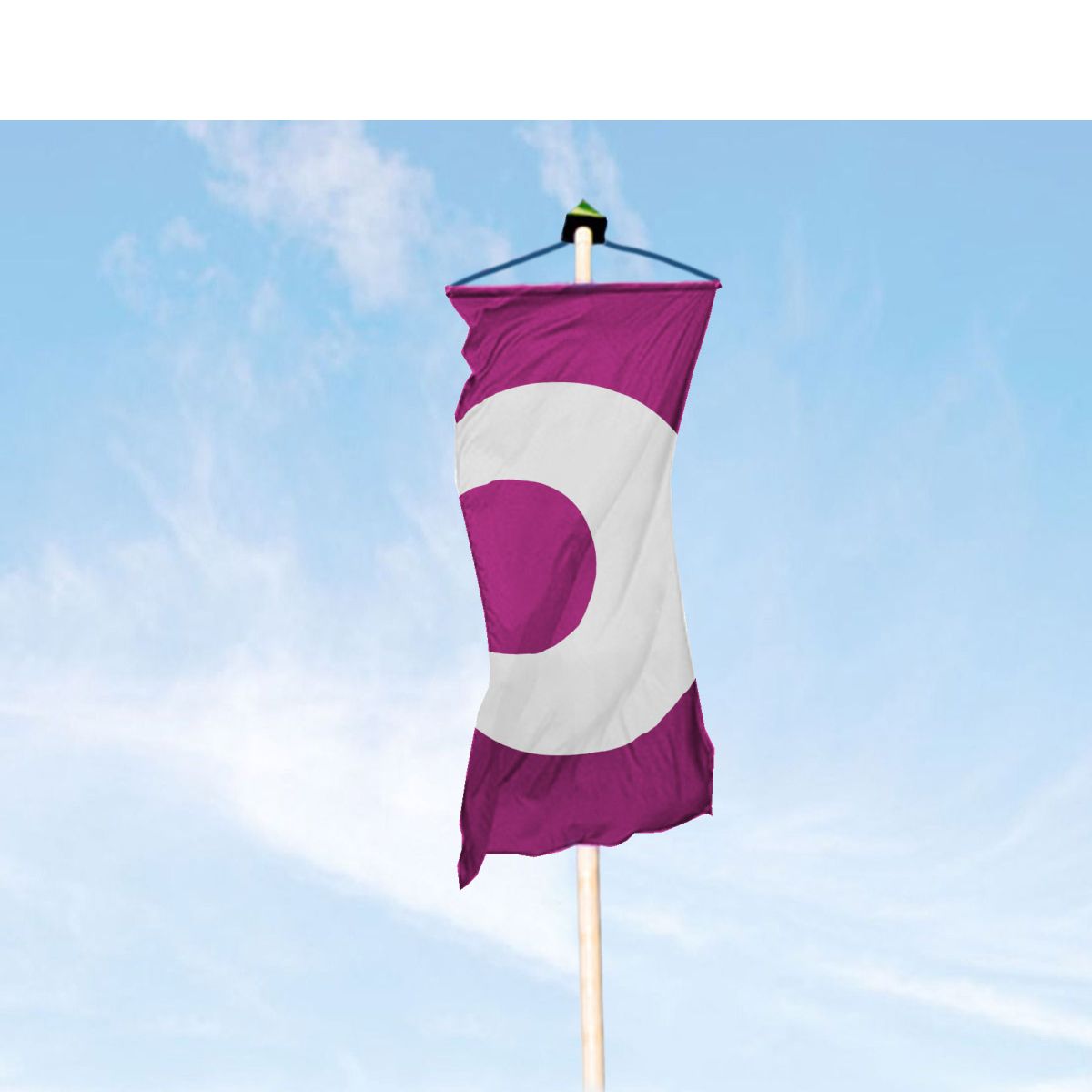Fabrication de drapeau supporter personnalisé au motif ou logo de votre  choix, à l'image de votre entreprise ou association - Lyon, Villeurbanne,  Villefranche-sur-Saône, Paris - OPE FIVE - OPE FIVE
