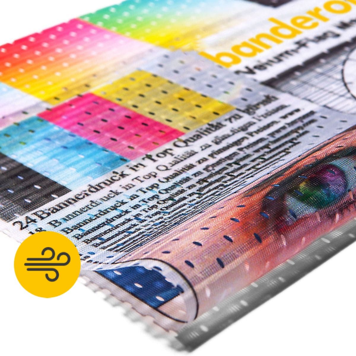 Velum-Flag Mesh banderolestop