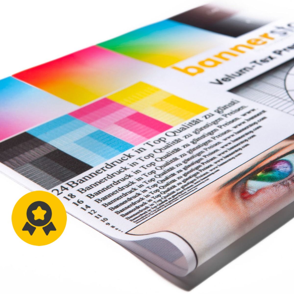 Impression Banderole Tissu 180 g/m² 210 g/m²
