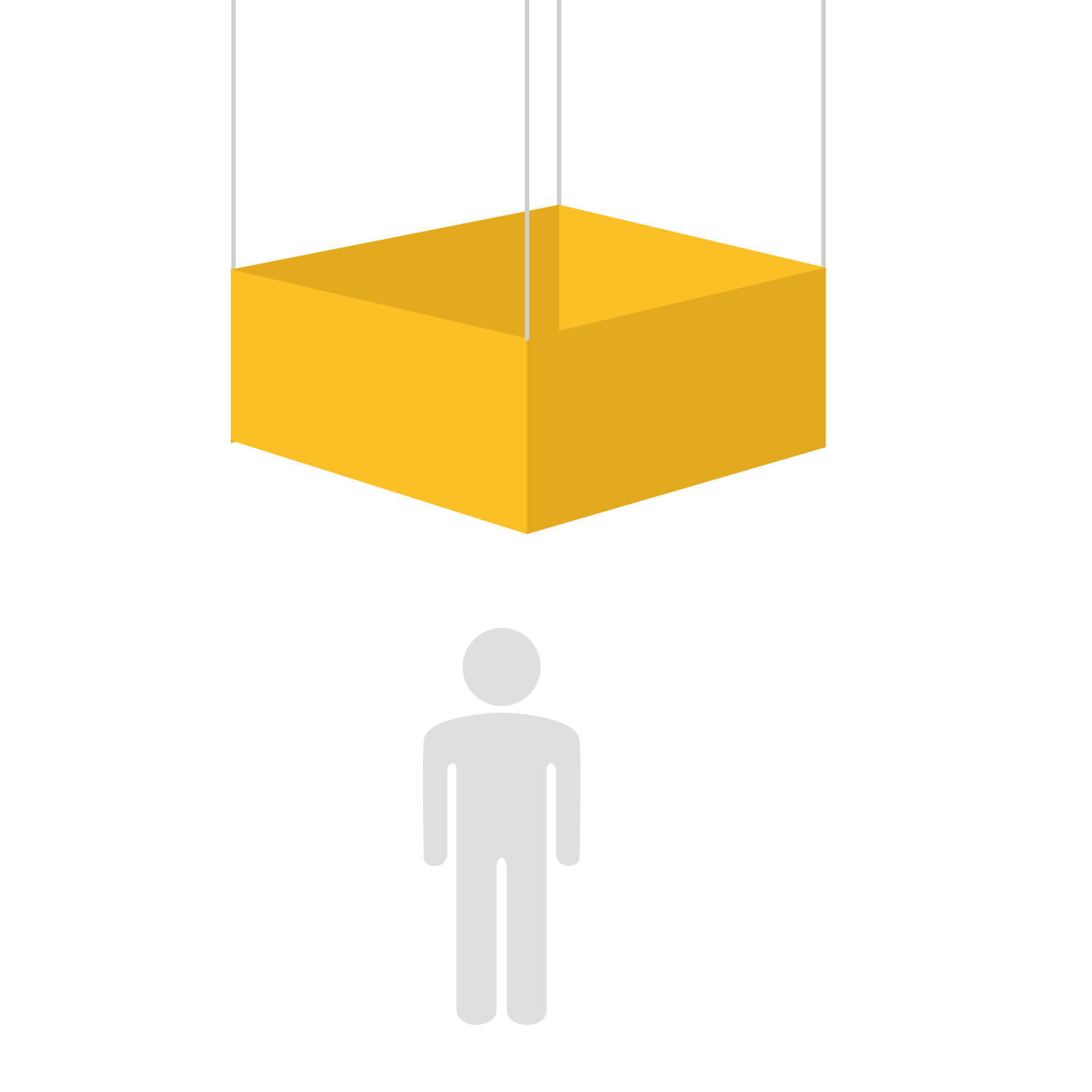 Enseigne suspendue