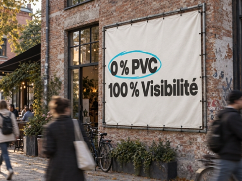 Banderole Frontlit ZERO sans PVC
