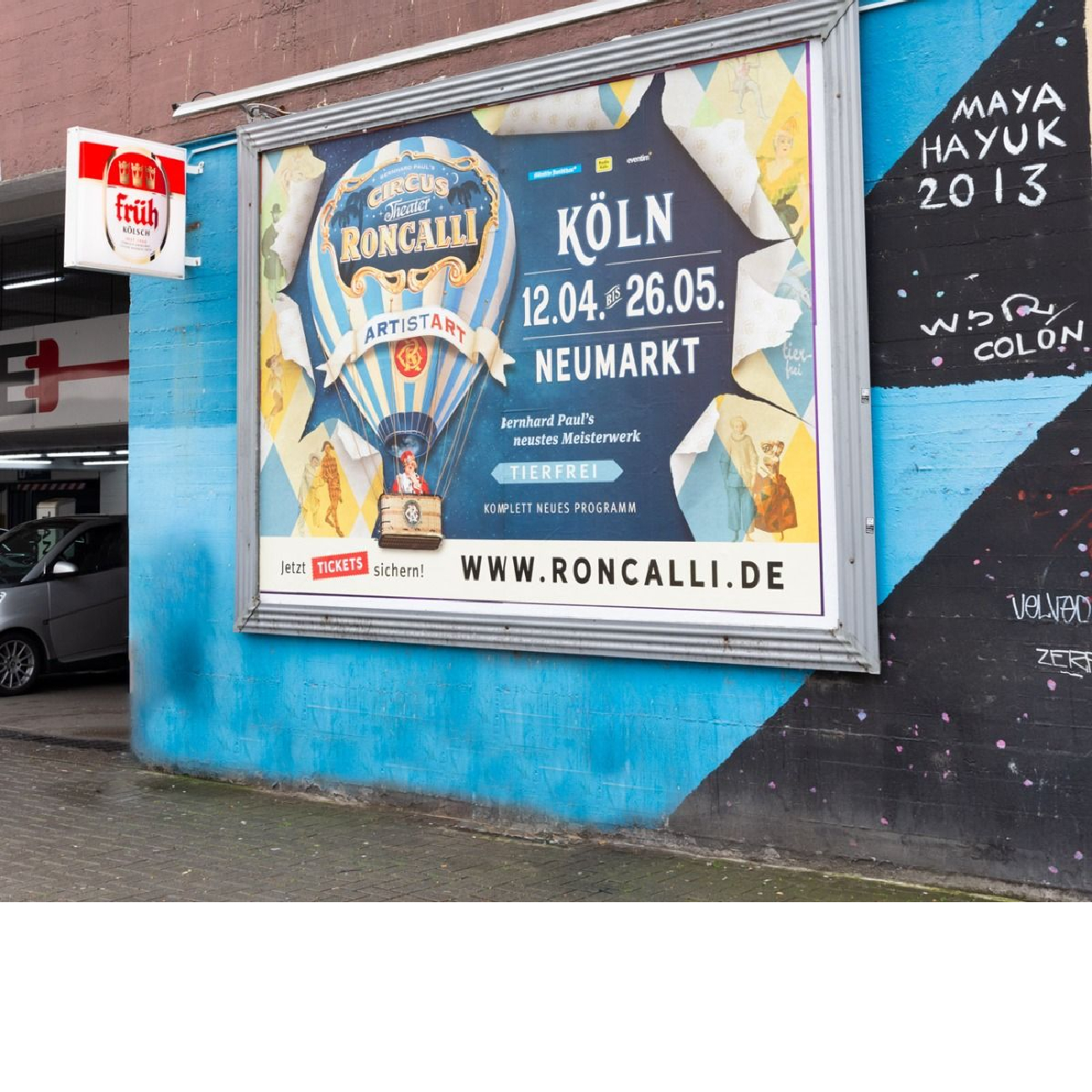 Affiche dos bleu
