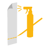 Accessoires de pose pour adhésifs
