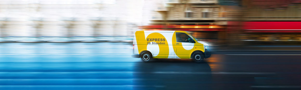 Livraison express à partir de votre site internet